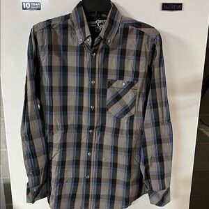 Moonshine Spirit by Brad Paisley-Men's Classic Plaid Button-Down Shirt